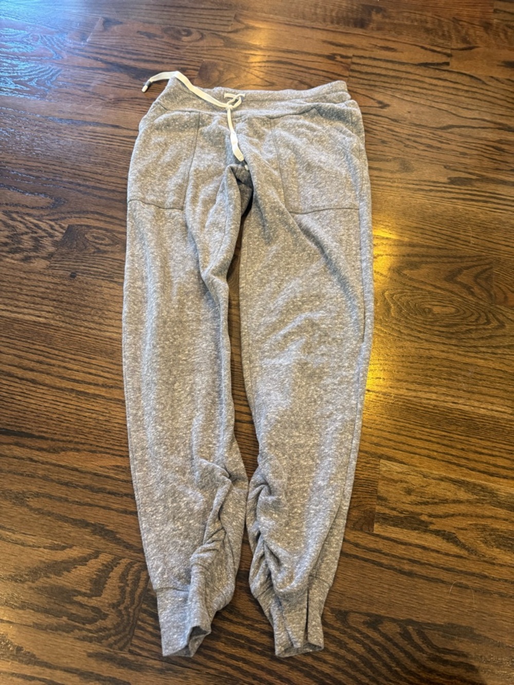 SO Gray Track Jogger Pants with Drawstring